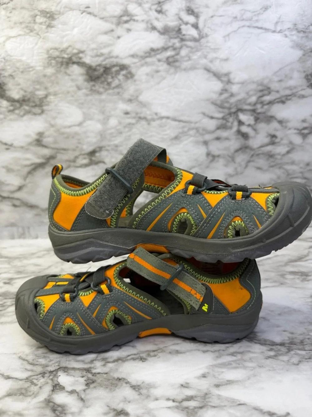 Merrell Hydro Olive Boys Youth Waterproof Shoes Sandals Size 3 US Medium